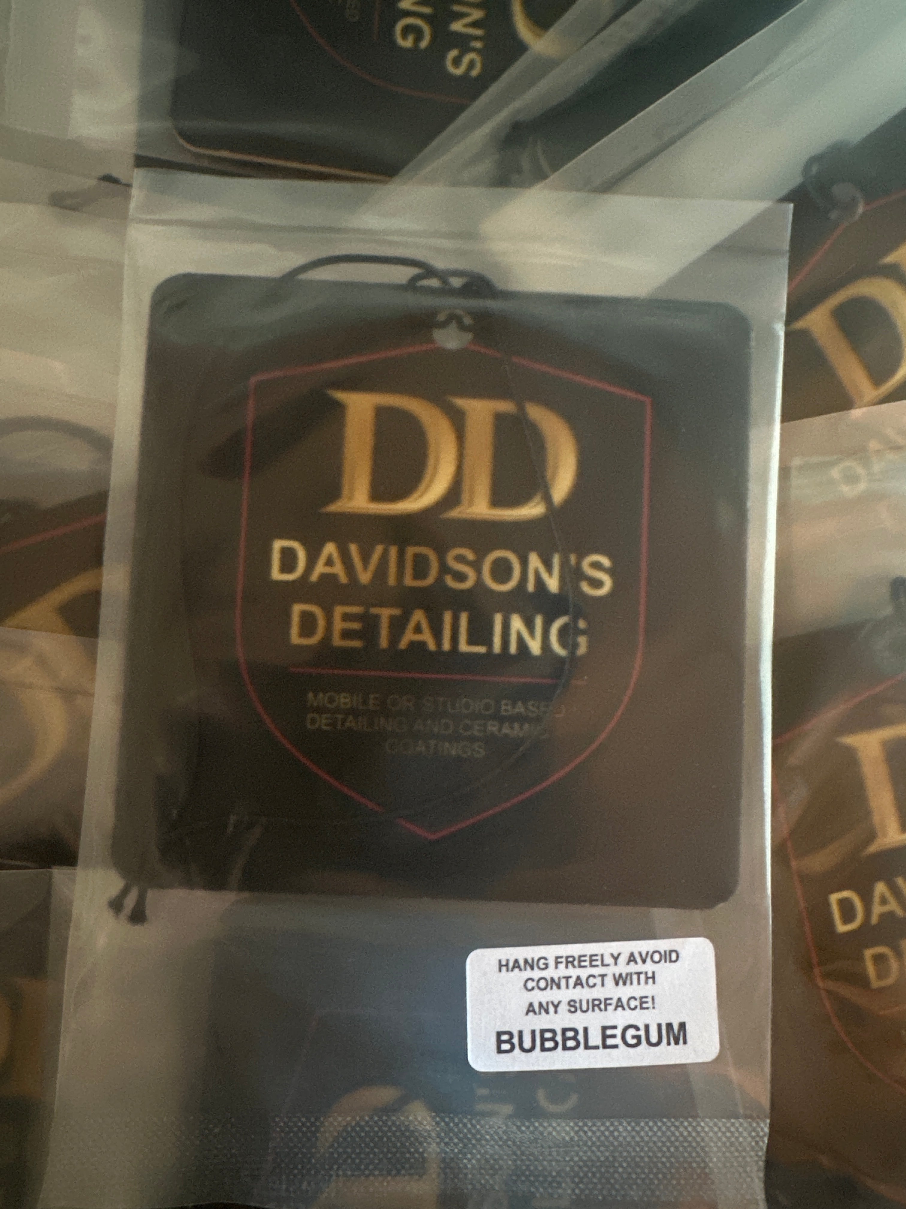 Davidson’s Detailing Premium Air Freshener – Bubblegum