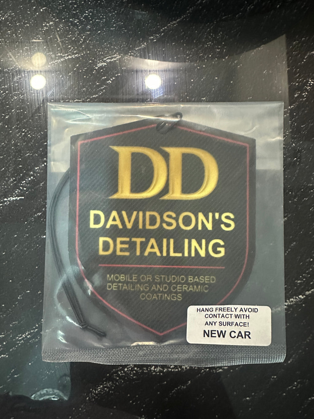 Davidson’s Detailing Shield Air Freshener – “New Car” Scent
