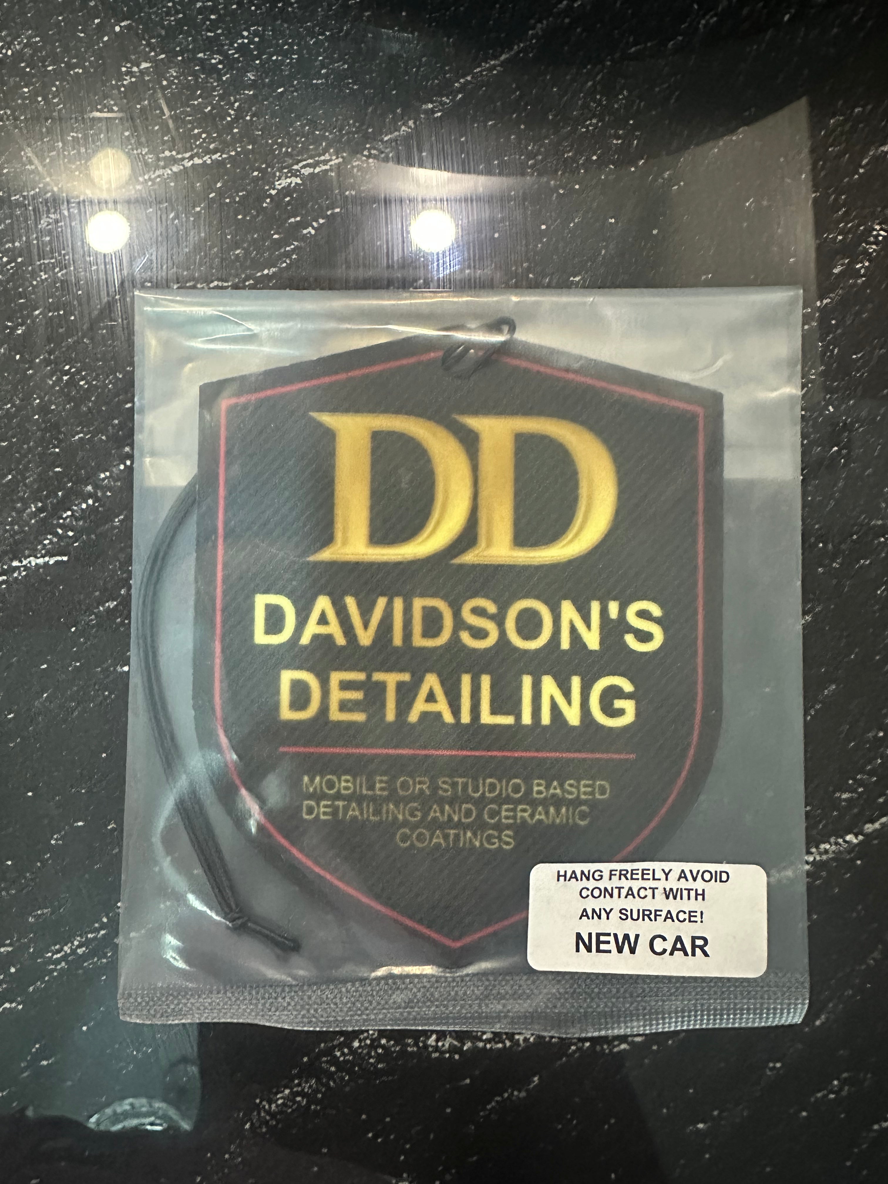 Davidson’s Detailing Shield Air Freshener – “New Car” Scent