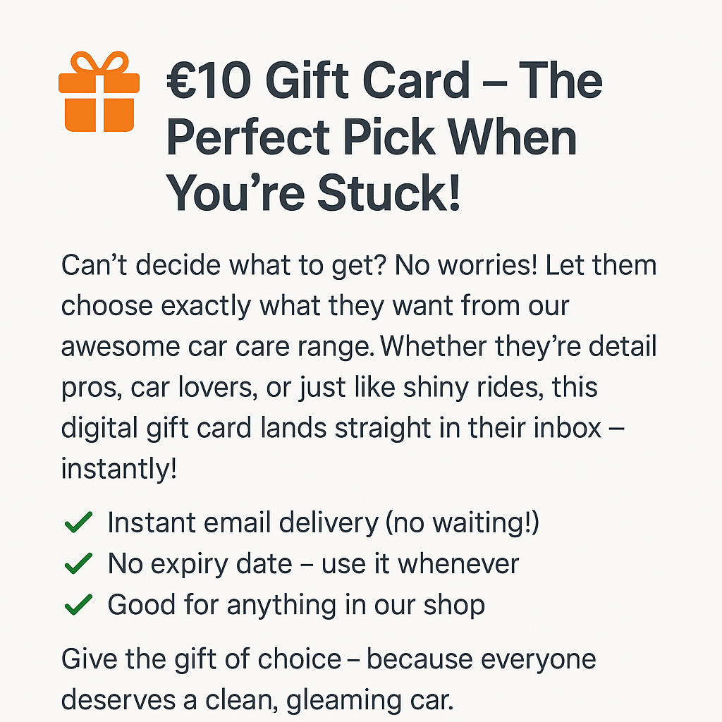 £10 Gift Card